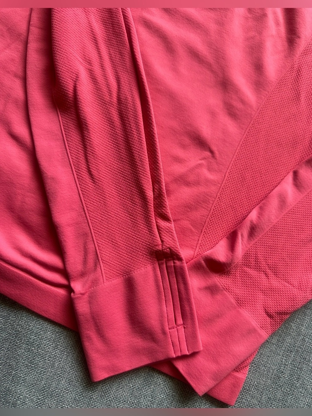 Sweaty Betty Athlete Seamless Half Zip Long Sleeve Shirt New - Picture 4 of 10